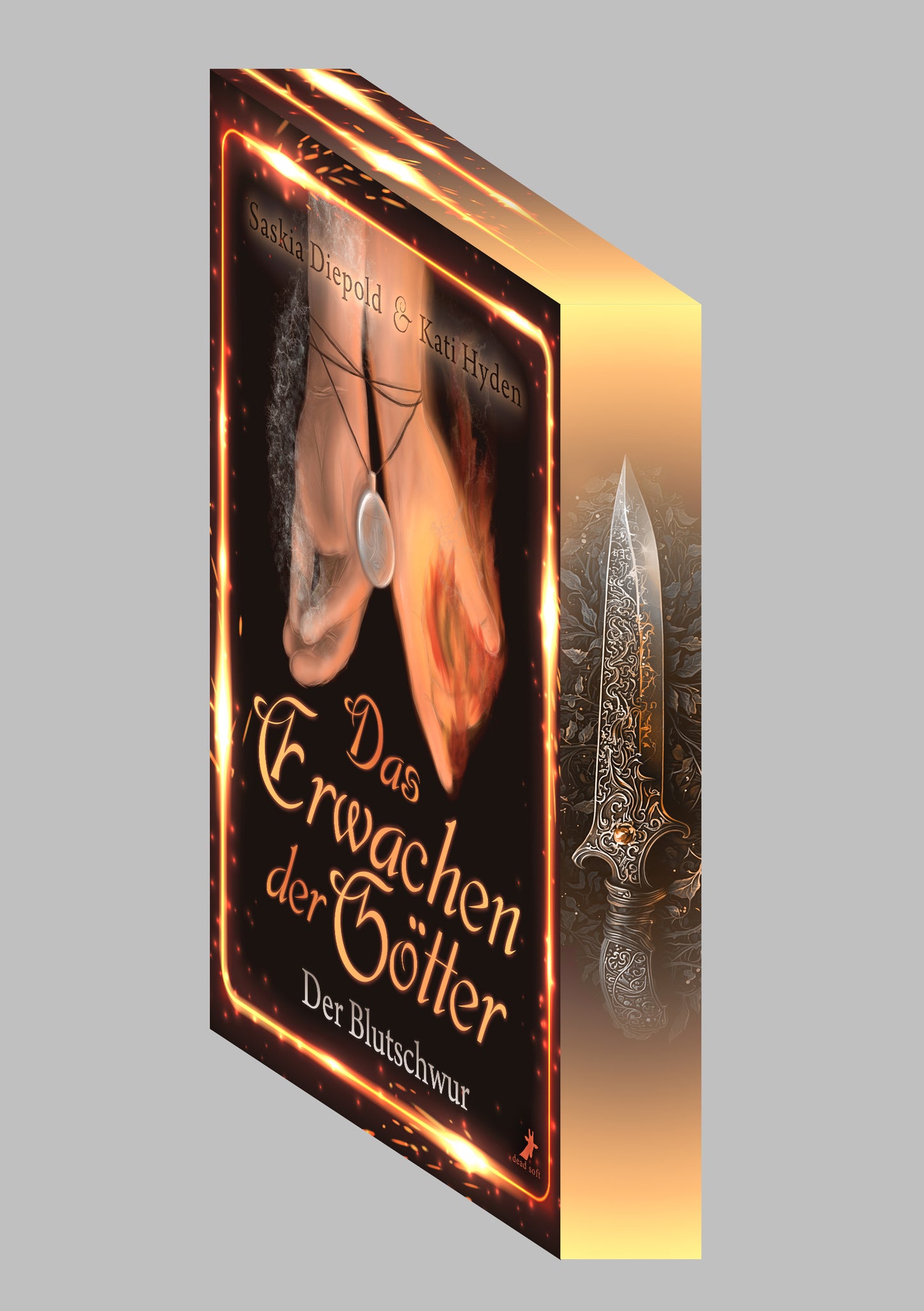 Der Blutschwur - Das Erwachen der Götter - mit farbigem Buchschnitt